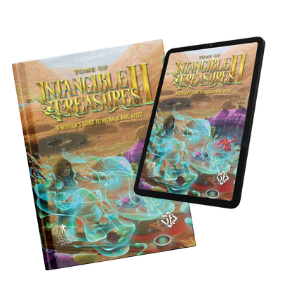 PRE-ORDER: Tome of Intangible Treasures II: A Hunter's Guide to Rituals and Rites Hardcover + PDF