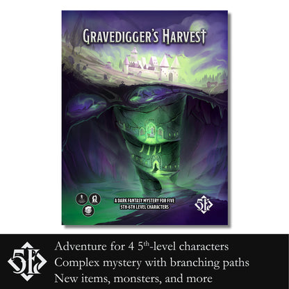 PRE-ORDER: Gravedigger's Harvest Softcover + PDF
