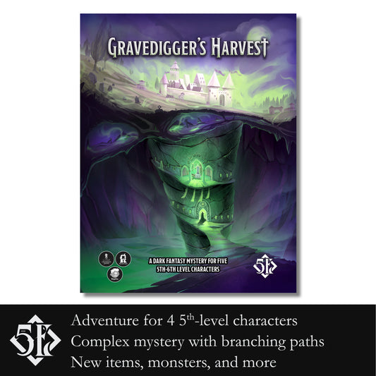 PRE-ORDER: Gravedigger's Harvest Softcover + PDF