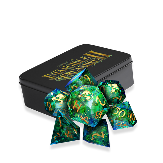 PRE-ORDER: Life's Essence Sharp-Edged Resin Dice