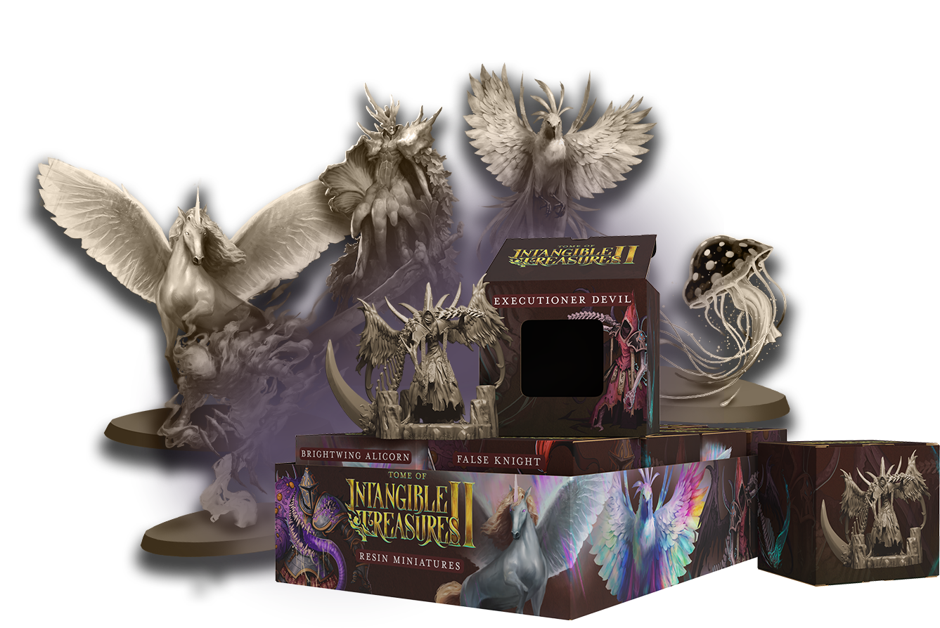 PRE-ORDER: Tome of Intangible Treasures II Resin Minis